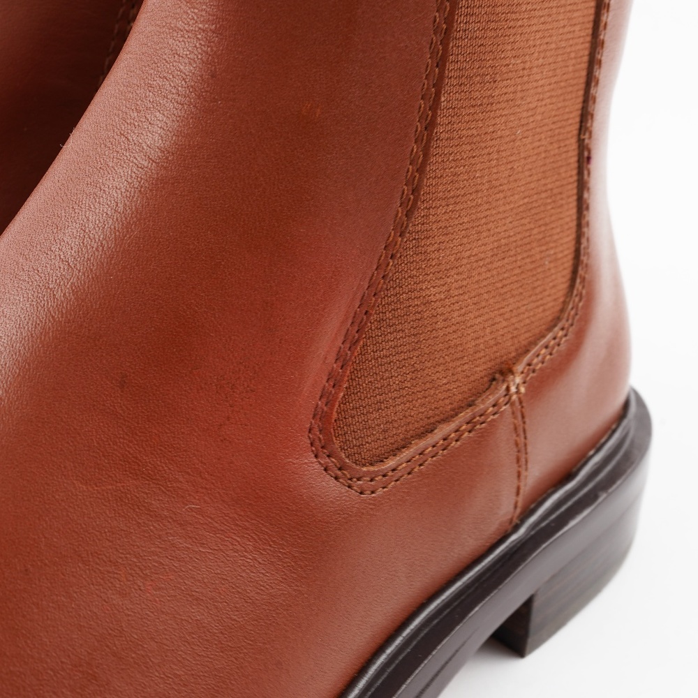 MADEWELL Size 6 The Benning Chelsea Boot in Warm Cinnamon - Picture 8 of 13